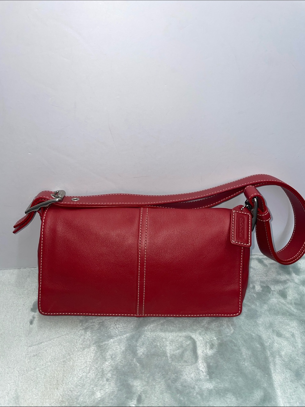 Vintage Coach ‘Legacy’ Flap Convertible Shoulder Bag